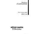 ARTHUR MARTIN ELECTROLUX EM2110