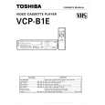 TOSHIBA VCPB1E Owner's Manual