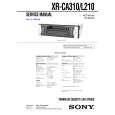 SONY XRCA310 Service Manual