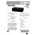 SONY TCW255 Service Manual