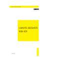 ZANUSSI WDS872V Owner's Manual