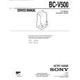 SONY BCV500