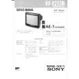 SONY KVX25TM Service Manual