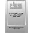 FAURE FRD238W Owner's Manual