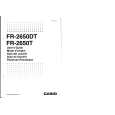 CASIO FR2650DT Owner's Manual