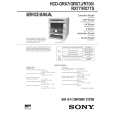 SONY HCDGRX7 Service Manual