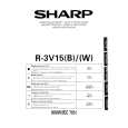 SHARP R3V15 Owner's Manual