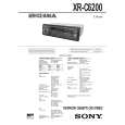 SONY XRC6200 Service Manual