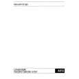 AEG FAV251 Owner's Manual