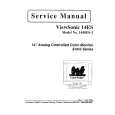 VIEWSONIC 14ES Service Manual