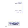 ARTHUR MARTIN ELECTROLUX ADC514E Owner's Manual