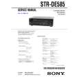 SONY TSRDE585 Service Manual