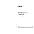REX-ELECTROLUX PMU9NC Owner's Manual