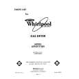 WHIRLPOOL LG9501XTN0 Parts Catalog