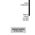 ARTHUR MARTIN ELECTROLUX TM3022W Owner's Manual