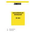 ZANUSSI DE4844 Owner's Manual