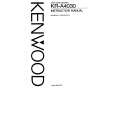 KENWOOD KRA4030 Owner's Manual