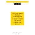 ZANUSSI ZOU891W Owner's Manual