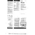 SONY FDL-310 Owner's Manual
