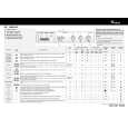 WHIRLPOOL AWM 040-OEU Quick Start