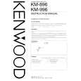 KENWOOD KM896 Owner's Manual
