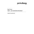 PRIVILEG 752.747-6 Owner's Manual