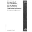 AEG LAV4850 Owner's Manual