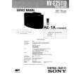 SONY KVE2511D Service Manual