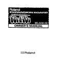 ROLAND SR-JV80-08 Owner's Manual