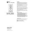 HARMAN KARDON KP1 Owner's Manual