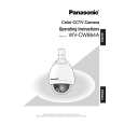 PANASONIC WVCW864A Owner's Manual