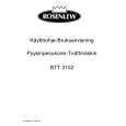 ROSENLEW RTT3152 Owner's Manual