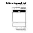 WHIRLPOOL KUDM220T6 Owner's Manual