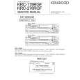 KENWOOD KRC178RGF Service Manual