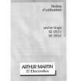 ARTHUR MARTIN ELECTROLUX SE0532 Owner's Manual