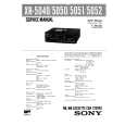 SONY XR5040 Service Manual