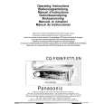 PANASONIC CQFX77LEN Owner's Manual