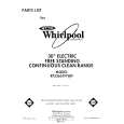 WHIRLPOOL RF3365XVN0 Parts Catalog