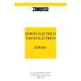 ZANUSSI ZOB861SX Owner's Manual