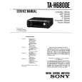 SONY TA-H6800E Service Manual