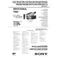 SONY CCDTRV65E Service Manual