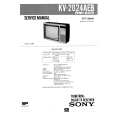 SONY KV2024AEB Service Manual
