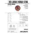 SONY XSL1236 Service Manual