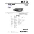 SONY MDSS9 Service Manual