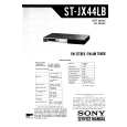 SONY STJX44LB Service Manual