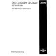 AEG LAVDiplomatSw Owner's Manual