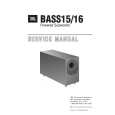 JBL BASS16 Service Manual