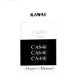 KAWAI CA640 Owner's Manual