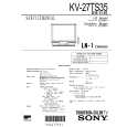 SONY KV27TS35 Service Manual