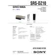 SONY SRSDZ10 Service Manual